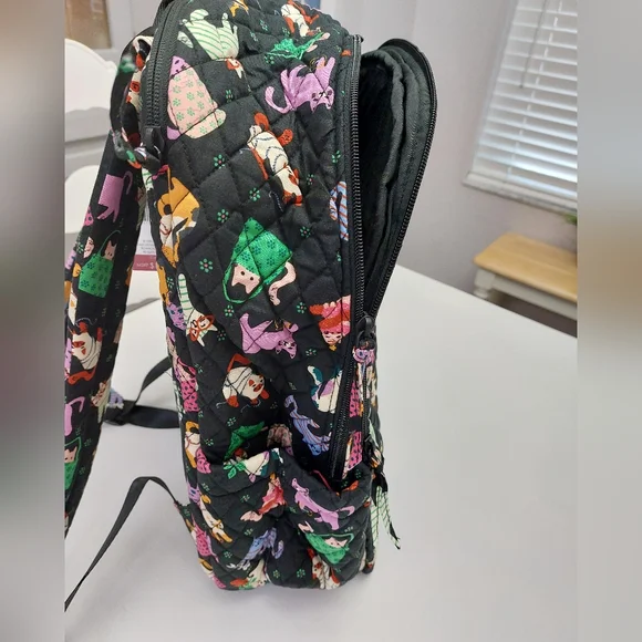 Vera Bradley Essential Large Backpack Herding Cats NWT - Picture 4 of 6